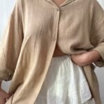 MAXICAMISA NAOMI BEIGE