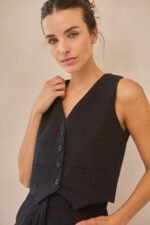 CHALECO MEL LINO SASTRERO - Imagen 4