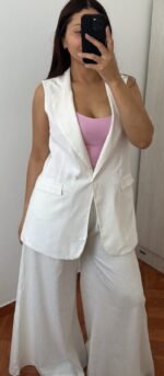 CHALECO LINEN LINO - Imagen 2