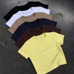 BABY TEES DE LYCRA Y ALGODÓN
